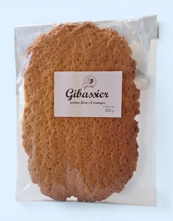 Gibassier artisanal à la fleur d’oranger croqant fabriqué en Provence par la Maison Griess