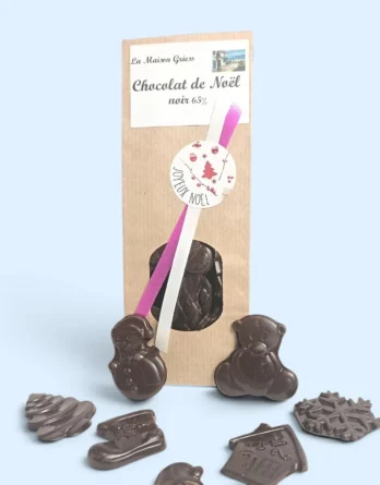 Chocolat de Noël Noir 65 %