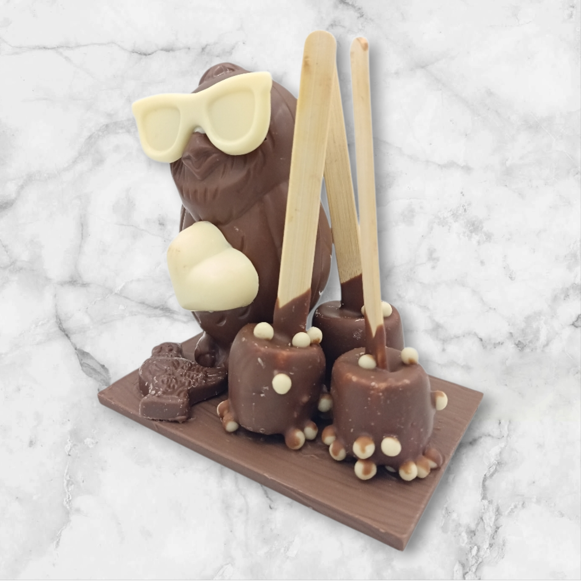 Montage Chouette lait 150 g – Image 3