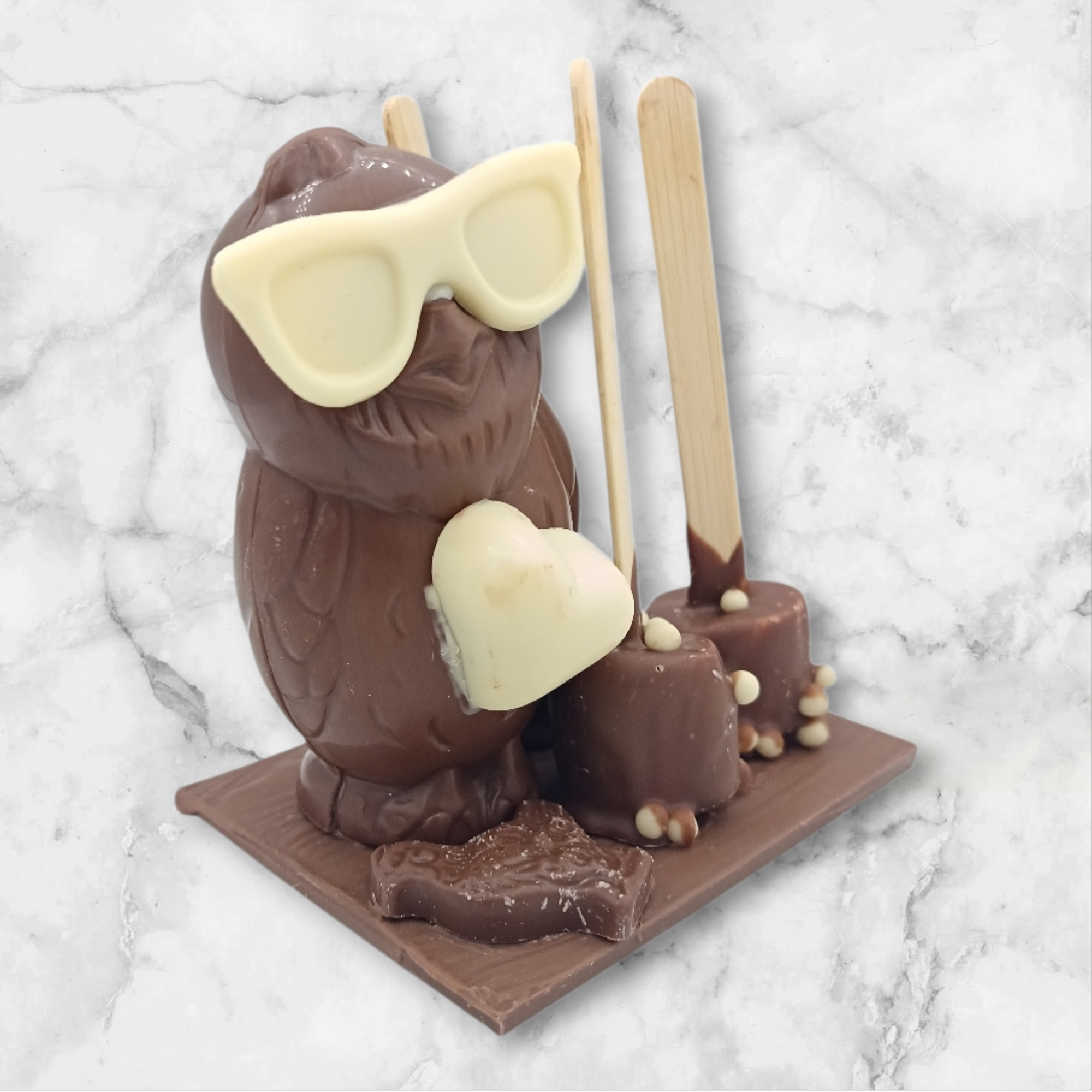 Montage Chouette lait 150 g – Image 2