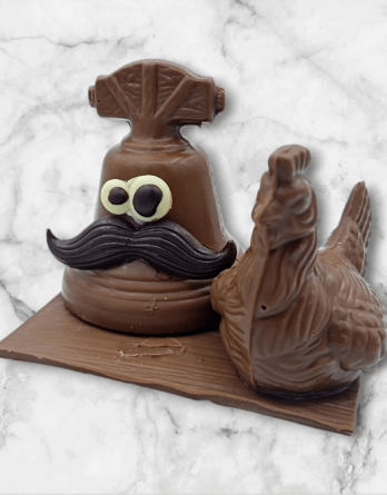 Montage Cloche Poule lait 150 g