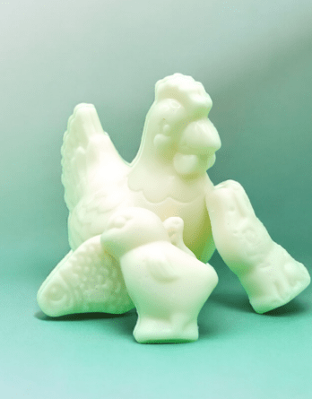 petite poule Chocolat Blanc 30 %