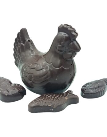 Petite poule chocolat noir 50 g