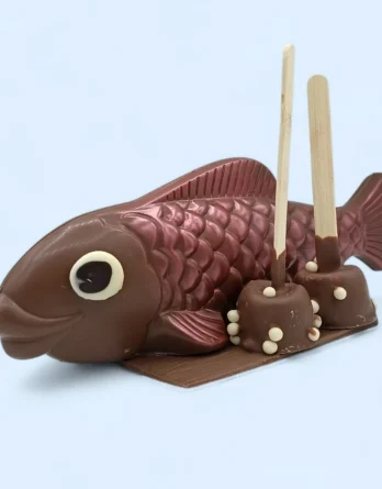 Grand poisson chocolat au lait 200 g